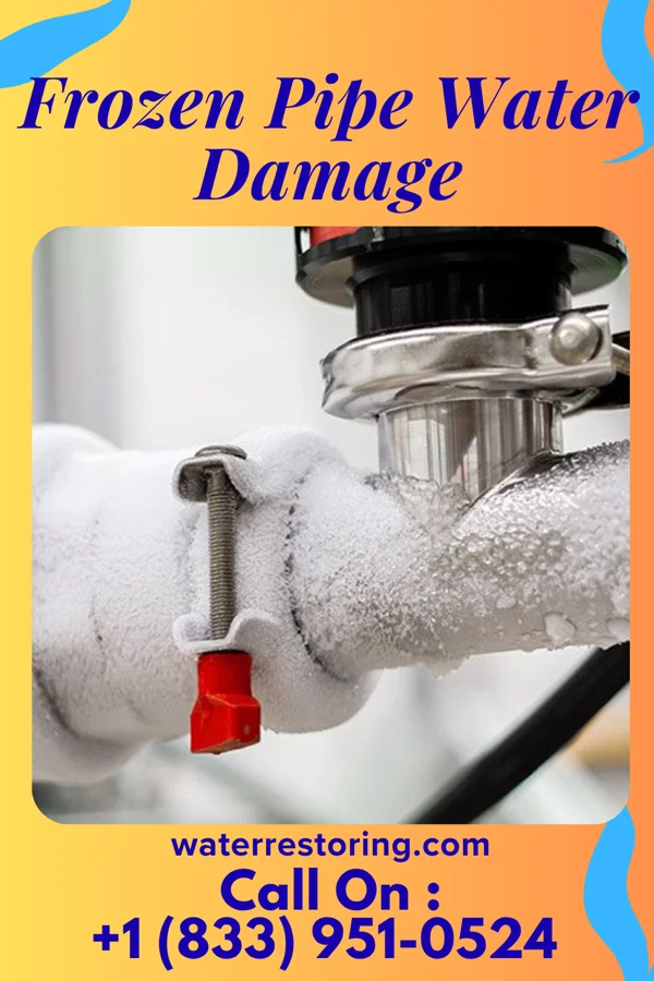 Frozen Pipe Water Damage in Earling, WV